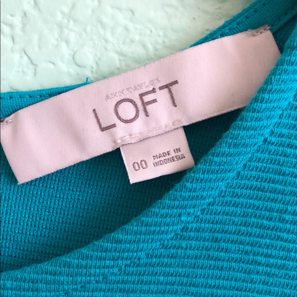 Loft Fit and Flare Sleeveless Dress - Picture 7 of 8